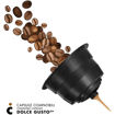 Εικόνα για Ιταλικός Καφές Espresso Συμβατός με Dolce Gusto IL Caffe Italiano Napoli - 16 Κάψουλες