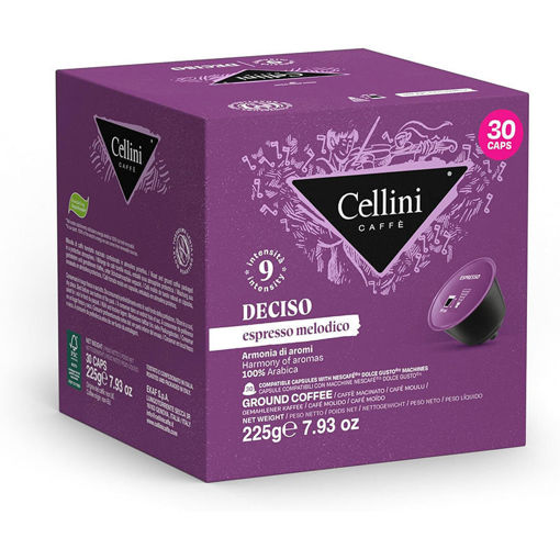 Εικόνα για Espresso Deciso σε Κάψουλα Συμβατή με Dolce Gusto Cellini - 30 Κάψουλες